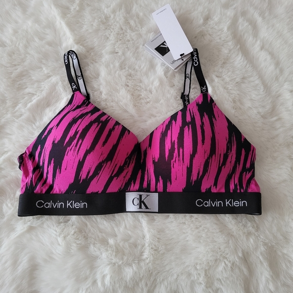💕CALVIN KLEIN BRAND NEW LIGHTLY LINED BRALETTE SIZE XL - Picture 3 of 6